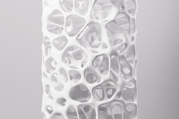 Abstract,Porous,Framework,Material,Background,,Nerve,Fibers,Background,,Bone,Mineral